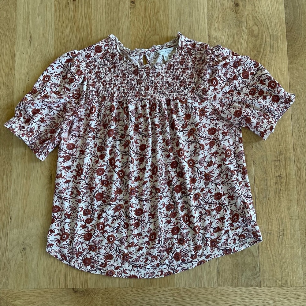 LUCKY BRAND Gorgeous floral top ( Size M)